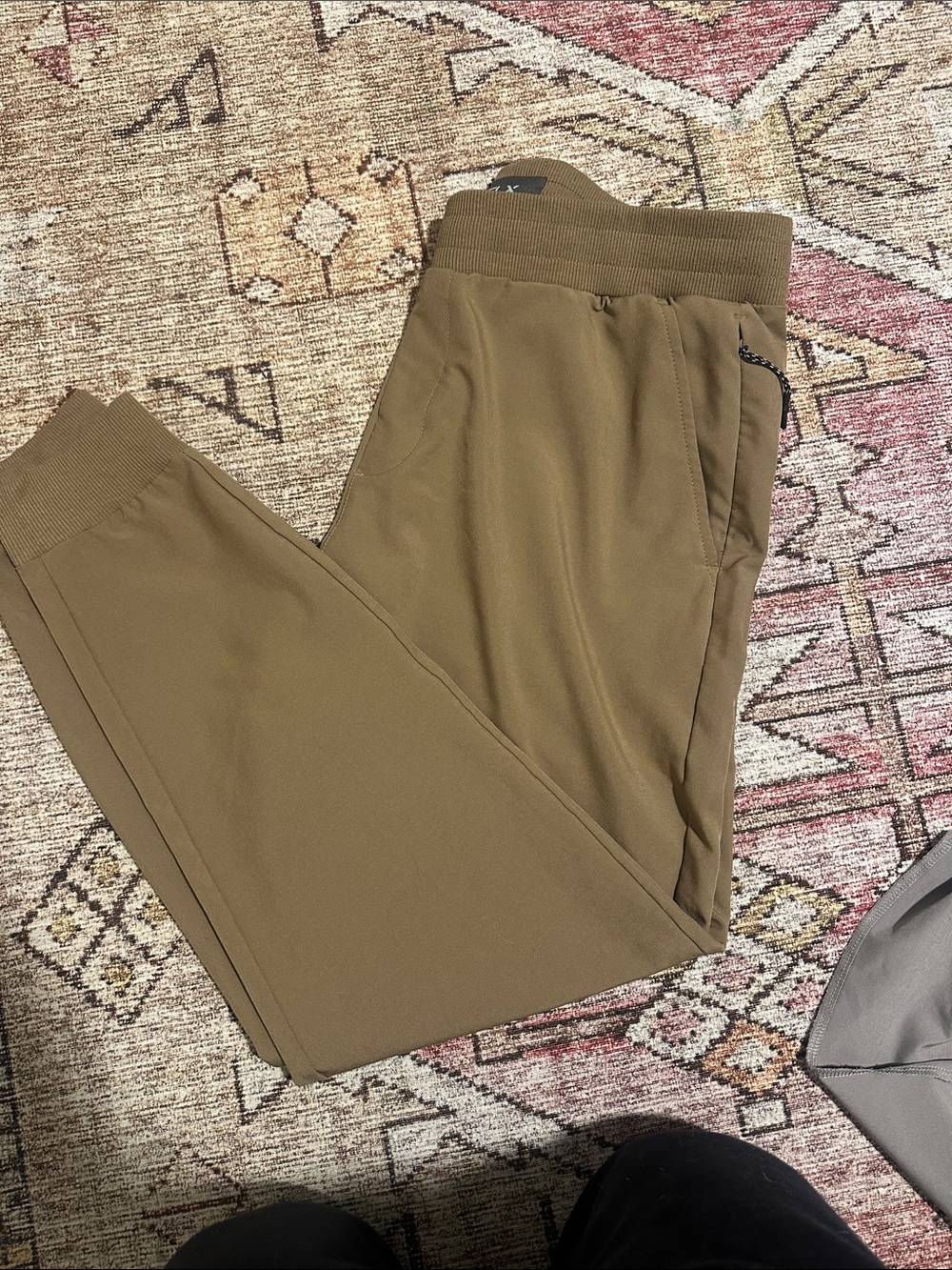 Men’s Brown Jogger Pants - Performance Casual